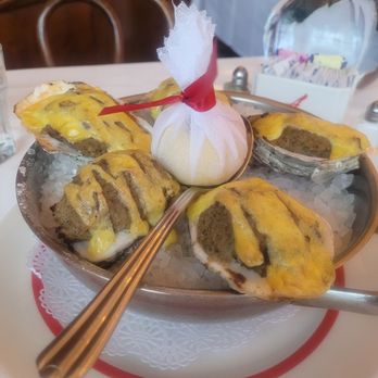 Arnaud's Restaurant - Oysters Bienville - Cajun/Creole Near Me - New Orleans, Louisiana Arnaud's Restaurant - Oysters Bienville - Cajun/Creole Near Me - New Orleans, Louisiana