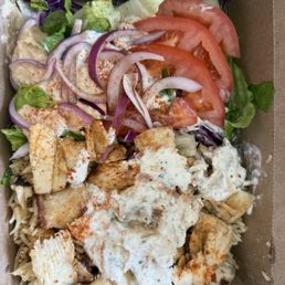 Chicken combo platter Chicken combo platter