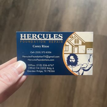 Hercules Foundation Repair - Foundation Repair Near Me - Garden Ridge, Texas Hercules Foundation Repair - Foundation Repair Near Me - Garden Ridge, Texas