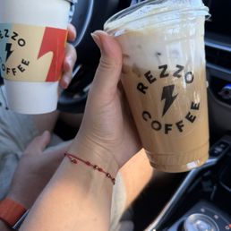 Pumpkin cold brew and pumpkin latte Pumpkin cold brew and pumpkin latte
