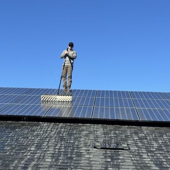 Clean Array - November 3, 2025:  Adam Leverton, Owner of Clean Array stated the solar panels needed cleaning but, not as bad as 2024! - Solar Panel Cleaning Near Me