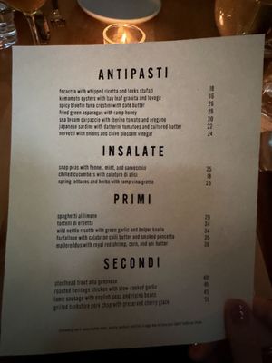Menu photo 1 I Cavallini Brooklyn, NY Menu photo 1 I Cavallini Brooklyn, NY