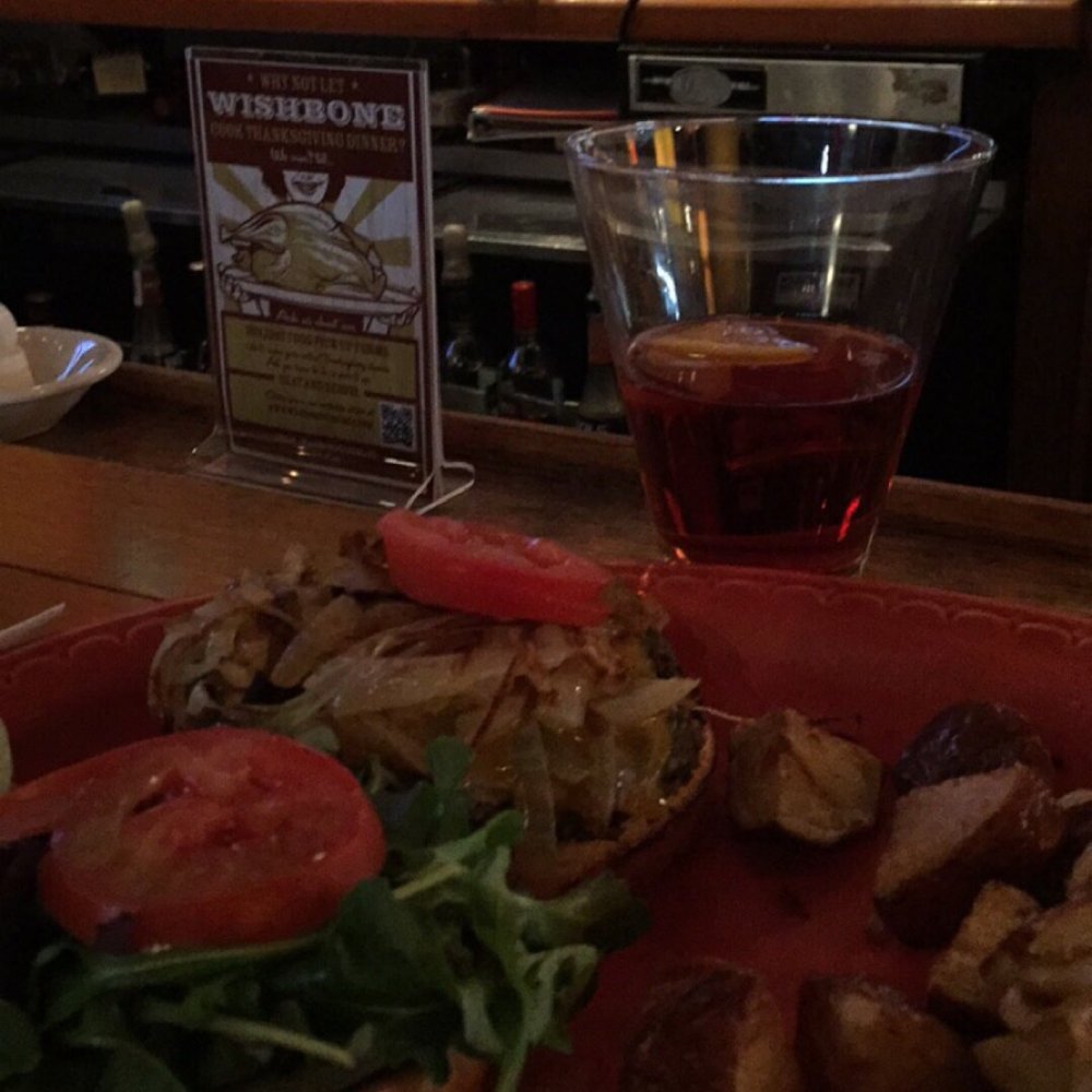 Wishbone - Veggie Burger, Home Fries, and a Cranberry Mimosa! - Breakfast & Brunch Near Me - Chicago, Illinois Wishbone - Veggie Burger, Home Fries, and a Cranberry Mimosa! - Breakfast & Brunch Near Me - Chicago, Illinois