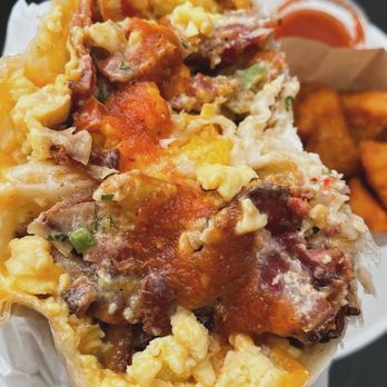 Burnt Crumbs - Breakfast Burrito - New American Near Me - Irvine, California