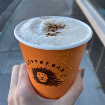 Coffeebar - Seasonal orange flavor Latte - Coffee & Tea Near Me - Reno, Nevada