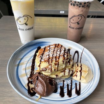 Miss Cheese Tea Cafe - Soufflé Nutella ($15.99). - Bubble Tea Near Me - Pasadena, California