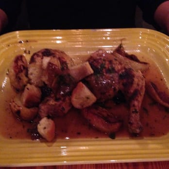 The Grocery - Half Chicken with apples and peaches. I never order chicken at restaurants but the wife tried it and we loved it. - Southern Near Me - Charleston, South Carolina The Grocery - Half Chicken with apples and peaches. I never order chicken at restaurants but the wife tried it and we loved it. - Southern Near Me - Charleston, South Carolina