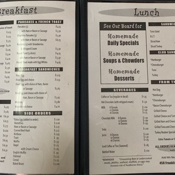 Ernie's Lunch - Menu excluding specials - American Near Me - Melrose, Massachusetts Ernie's Lunch - Menu excluding specials - American Near Me - Melrose, Massachusetts