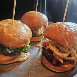 Happy hour triple play sliders