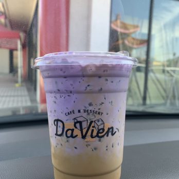 Da Vien Coffee - Ube latte - Desserts Near Me - Westminster, California