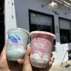 Drink Thicc - Blue zone + strawberries n cream