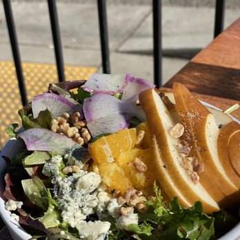The Baker and The Cakemaker - Pear Panzanella Salad - Coffee & Tea Near Me - Auburn, California The Baker and The Cakemaker - Pear Panzanella Salad - Coffee & Tea Near Me - Auburn, California