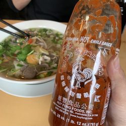 Viet Wok - Pho w/Sriracha