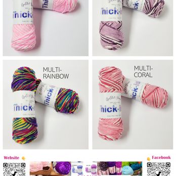 GuChet Yarns - THICK-ISH IS BACK  The softest acrylic you will ever feel.  Shop online  https://www.guchet.com/store/thick-ishbyguchet - Arts & Crafts Near Me - South Daytona, Florida