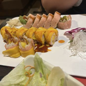Sweet Sushi & Grill - Mango Tango Roll and Shrimp & Avocado Roll - Japanese Near Me - Jacksonville, Florida Sweet Sushi & Grill - Mango Tango Roll and Shrimp & Avocado Roll - Japanese Near Me - Jacksonville, Florida
