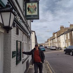 The Clarendon Arms - A sign of great food