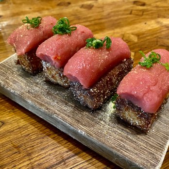 Kyu - CRISPY TUNA TARTARE - Asian Fusion Near Me - Miami, Florida Kyu - CRISPY TUNA TARTARE - Asian Fusion Near Me - Miami, Florida