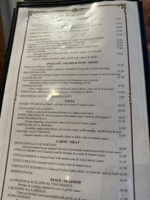 Menu photo 1 Donatello Restaurant Toronto, ON Menu photo 1 Donatello Restaurant Toronto, ON