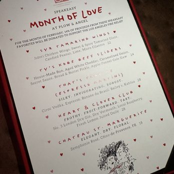 Plow & Angel - Special menu for the month of February ~ 14% of proceeds goes to LA Fire relief efforts - American Near Me - Santa Barbara, California Plow & Angel - Special menu for the month of February ~ 14% of proceeds goes to LA Fire relief efforts - American Near Me - Santa Barbara, California