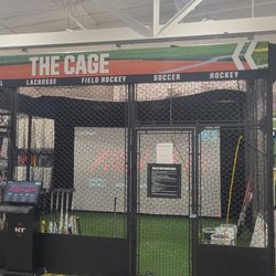DICK'S Sporting Goods - New batting cage December 2023. Also simulates hockey, soccer and other sports