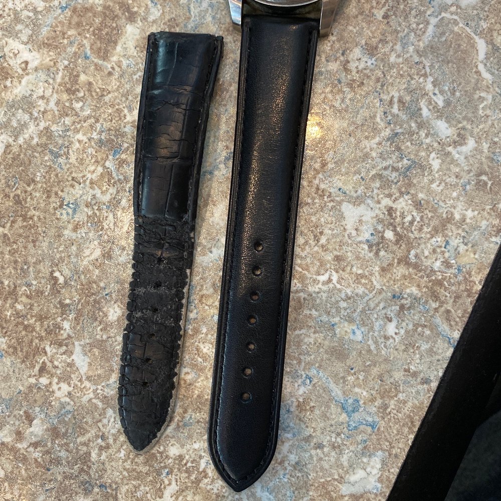Old band vs new band. Practically identical Old band vs new band. Practically identical
