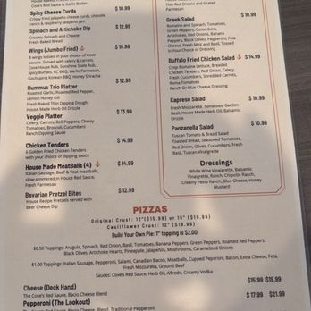 The Cove - Menu - Pizza Near Me - Platte City, Missouri The Cove - Menu - Pizza Near Me - Platte City, Missouri