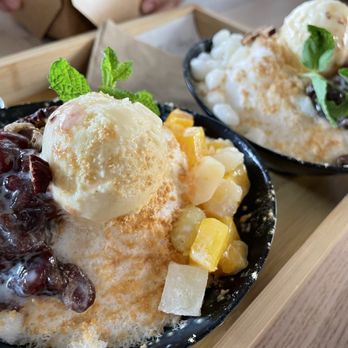 Peak Cafe - Two old school Bing Soos - if this cafe existed during my old college days in the mid 1990s I am sure our crew would have came through. - Cafes Near Me - Northridge, California