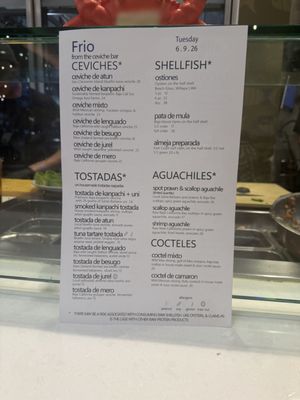 Menu photo 6 Holbox Los Angeles, CA
