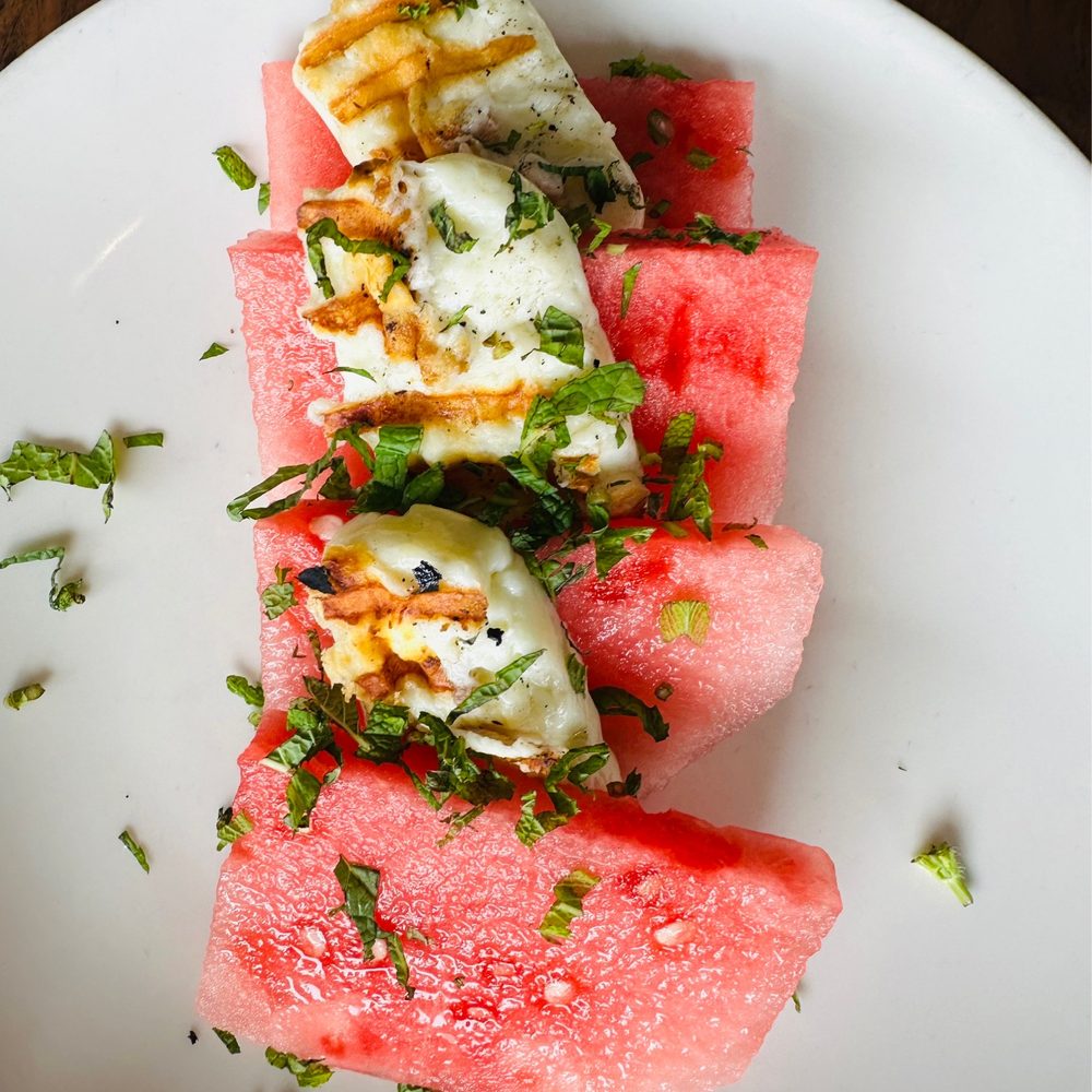 Open Sesame - Haloumi & Watermelon - Mediterranean Near Me - Long Beach, California Open Sesame - Haloumi & Watermelon - Mediterranean Near Me - Long Beach, California