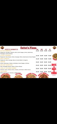 Menu photo 4 Fatte's Pizza Imperial Beach, CA Menu photo 4 Fatte's Pizza Imperial Beach, CA