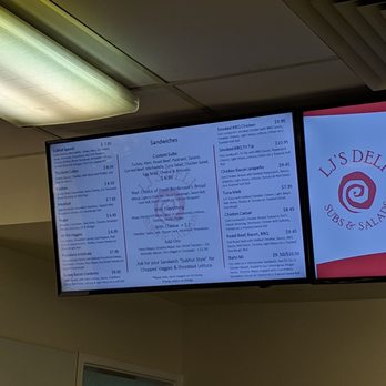 LJ's Deli - Menu - Delis Near Me - San Rafael, California