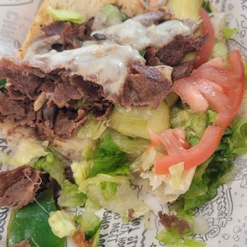 Charleys Cheesesteaks - Half the sandwich and most of the meat fell out - Fast Food Near Me - Irving, Texas