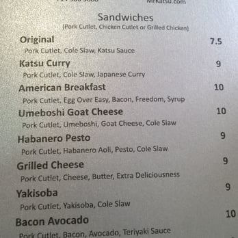 Mr Katsu - Sandwiches Near Me - Fullerton, California Mr Katsu - Sandwiches Near Me - Fullerton, California