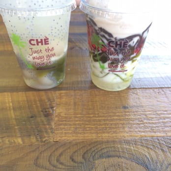 BAMBU - #4 and #1, coconut flesh, pandan jelly, and basil seed.   #1 tricolor can't tell you what's specifically is in there by more than 3 - Bubble Tea Near Me - Minneapolis, Minnesota
