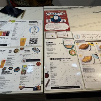 Origin Cafe - Menus~ (December 2023) - Coffee & Tea Near Me - Richmond, British Columbia