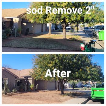 Phillip's Landscaping Services - Grass removal 2" - Landscaping Near Me
