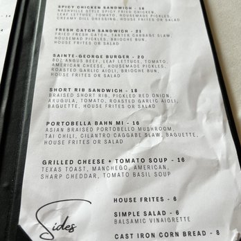 Sainte-George Restaurant - Modern European Near Me - St. Augustine, Florida Sainte-George Restaurant - Modern European Near Me - St. Augustine, Florida