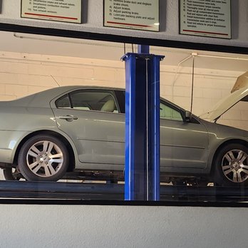 The Muffler Shop - Car on the platform! - Auto Repair Near Me - Henderson, Nevada The Muffler Shop - Car on the platform! - Auto Repair Near Me - Henderson, Nevada