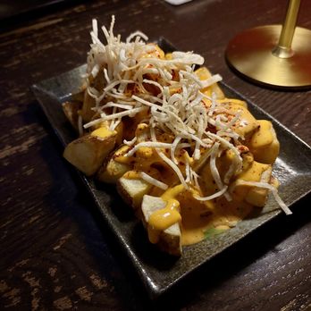 Minka Nikkei - Papas Bravas with rocoto aioli and salsa verde - Japanese Near Me - Cliffside Park, New Jersey