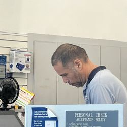 US Post Office - This is him, he refused to give me his name.