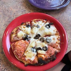Bullman's Wood Fired Pizza - Kids cheese and olive oil