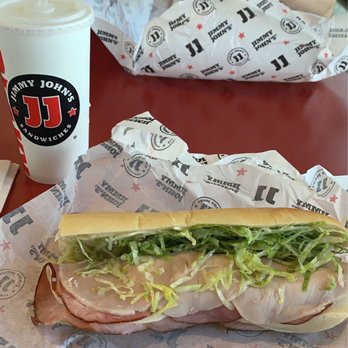 Jimmy John's - I got the Ham & Turkey is was delicious. The sandwiches are not cut down the middle I thought was funny. - Sandwiches Near Me - Fort Worth, Texas Jimmy John's - I got the Ham & Turkey is was delicious. The sandwiches are not cut down the middle I thought was funny. - Sandwiches Near Me - Fort Worth, Texas