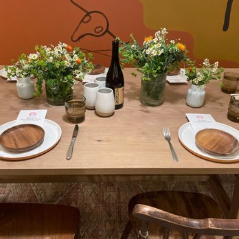 Kuki + Ania - Table setup - Personal Chefs Near Me