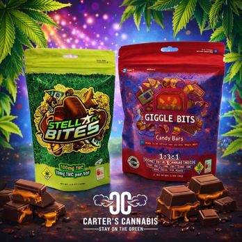 Carter's Cannabis - Chocolate bites of delicious giggles found at Carter's Cannabis dispensary in Wenatchee - Cannabis Dispensaries Near Me - East Wenatchee, Washington Carter's Cannabis - Chocolate bites of delicious giggles found at Carter's Cannabis dispensary in Wenatchee - Cannabis Dispensaries Near Me - East Wenatchee, Washington