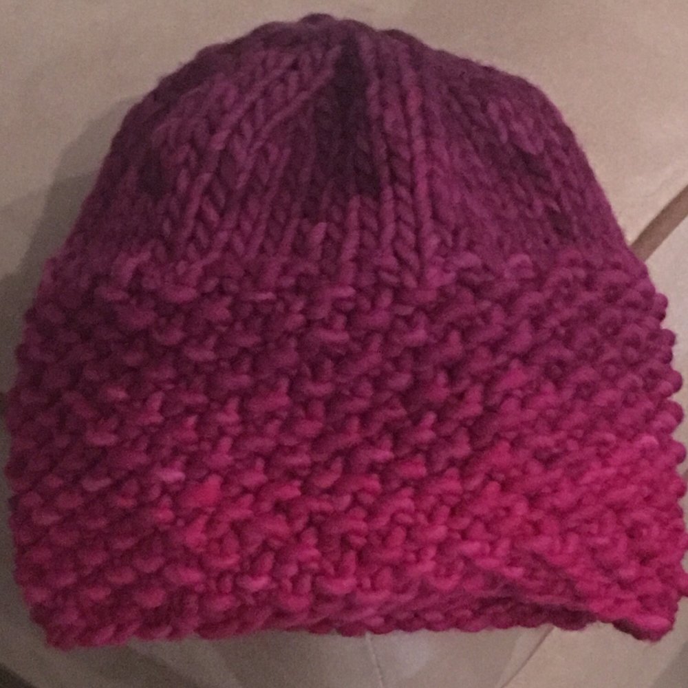 River Colors Studio - Had to have another beanie!  Made on 2nd visit! Yippee! - Knitting Supplies Near Me - Lakewood, Ohio