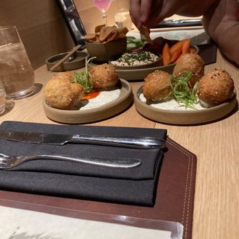Bar Rōnin - Chorizo buns and spicy onion dip with crudite - Japanese Near Me - Erie, Pennsylvania