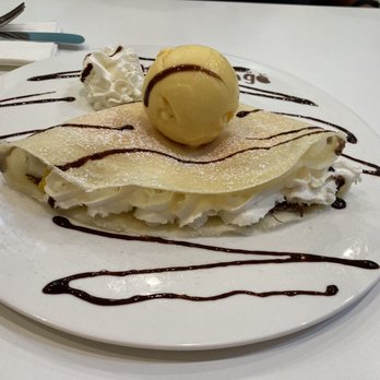Mango Mango - Cold crepe with unpleasant texture and bland - Desserts Near Me - Virginia Beach, Virginia