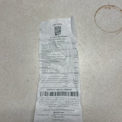 Everest Cannabis Co. - Los Lunas - as you can see it says my $40 purchase of the vape up at the top. And they just didn't put it in the bag. I will be taking further action.