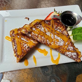 Parkhouse Eatery - Pistachio stuffed French toast. So good. - Breakfast & Brunch Near Me - San Diego, California Parkhouse Eatery - Pistachio stuffed French toast. So good. - Breakfast & Brunch Near Me - San Diego, California