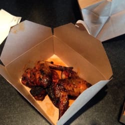 Reggae 2 Go - 3 x BBQ chicken wings